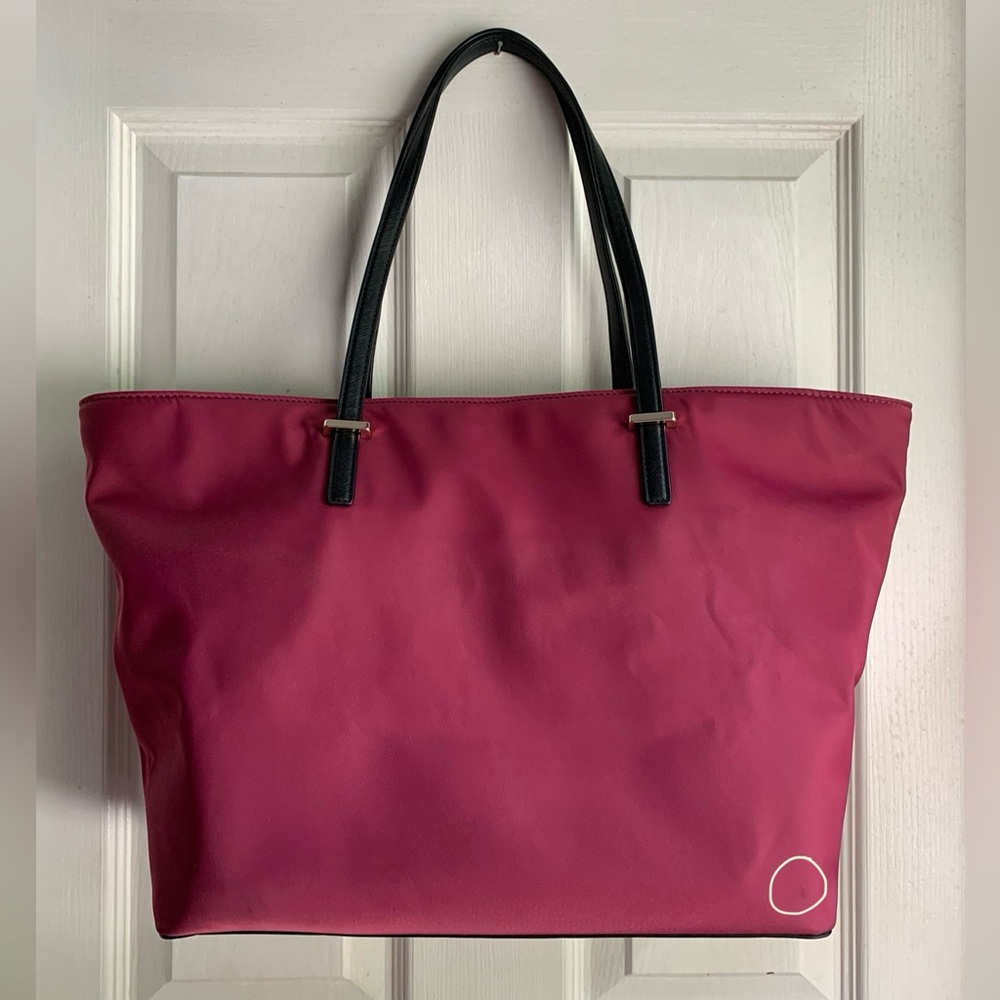Kate Spade Raspberry Nylon Tote Bag - Picture 10 of 12
